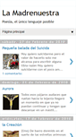 Mobile Screenshot of lamadrenuestra.blogspot.com