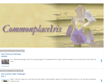 Tablet Screenshot of commonplaceiris.blogspot.com