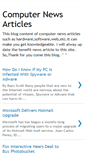 Mobile Screenshot of computer-news-article.blogspot.com