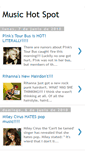 Mobile Screenshot of music-hot-spots.blogspot.com