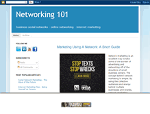 Tablet Screenshot of networking-site.blogspot.com