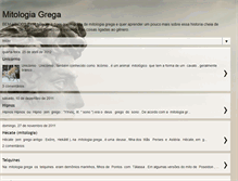 Tablet Screenshot of mitologiagrega14.blogspot.com