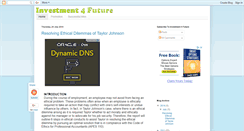 Desktop Screenshot of investment4future.blogspot.com