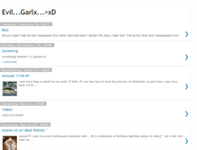 Tablet Screenshot of evil-lame-girls123.blogspot.com