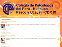 Tablet Screenshot of cpsicologoshuanuco.blogspot.com