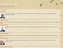 Tablet Screenshot of historiadoceara.blogspot.com