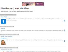 Tablet Screenshot of dieetkeuze.blogspot.com