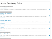 Tablet Screenshot of jointoearnmoney.blogspot.com