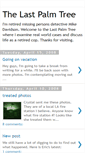 Mobile Screenshot of lastpalmtree.blogspot.com