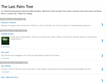 Tablet Screenshot of lastpalmtree.blogspot.com