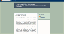 Desktop Screenshot of ciudadguerrerochihuahua.blogspot.com