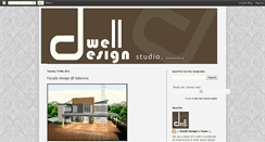 Desktop Screenshot of dwelledesign.blogspot.com