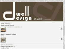 Tablet Screenshot of dwelledesign.blogspot.com