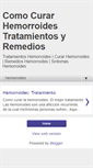 Mobile Screenshot of curar-hemorroides-ya.blogspot.com