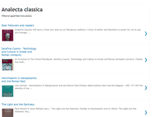 Tablet Screenshot of analecta-classica.blogspot.com