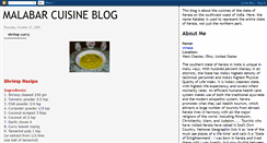 Desktop Screenshot of malabarfood.blogspot.com