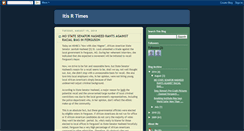 Desktop Screenshot of itisrtimes.blogspot.com