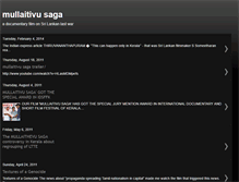 Tablet Screenshot of mullaitivusaga.blogspot.com