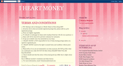 Desktop Screenshot of iheart-money.blogspot.com