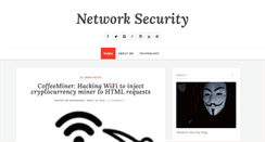 Desktop Screenshot of netsectr.blogspot.com