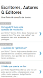 Mobile Screenshot of escritoresautoreseeditores.blogspot.com