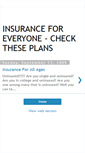 Mobile Screenshot of insurance-for-all-ages.blogspot.com