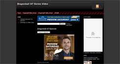 Desktop Screenshot of dragonballgtanime.blogspot.com