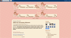 Desktop Screenshot of princessdreamstutus.blogspot.com