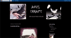 Desktop Screenshot of angelerranteproanaymia.blogspot.com