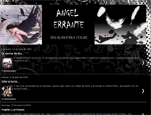 Tablet Screenshot of angelerranteproanaymia.blogspot.com