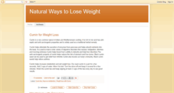 Desktop Screenshot of naturalhealthyweight.blogspot.com