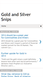 Mobile Screenshot of gold-silver-news.blogspot.com