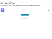 Tablet Screenshot of epfnewsviews.blogspot.com