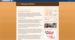 Desktop Screenshot of culturayarteperuano.blogspot.com