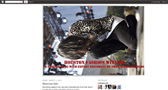 Desktop Screenshot of houstonfashionwitness.blogspot.com