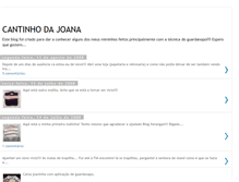 Tablet Screenshot of cantinho-da-joana.blogspot.com