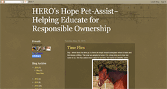 Desktop Screenshot of hero-pawzone.blogspot.com