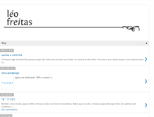 Tablet Screenshot of blogleofreitas.blogspot.com