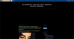Desktop Screenshot of elizabeth-taylor-model-gnepal.blogspot.com