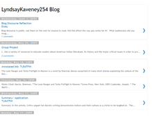 Tablet Screenshot of lyndsaykaveney254blog.blogspot.com