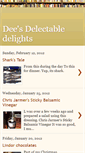 Mobile Screenshot of deesdelectabledelights.blogspot.com