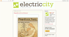 Desktop Screenshot of electriccitycreative.blogspot.com