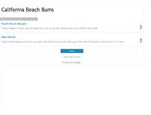 Tablet Screenshot of californiabeachbums.blogspot.com