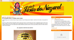 Desktop Screenshot of elblogdejesusdenazaret.blogspot.com