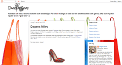 Desktop Screenshot of dagensshoe.blogspot.com