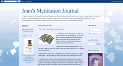 Desktop Screenshot of boomermeditationjournal.blogspot.com