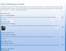 Tablet Screenshot of boomermeditationjournal.blogspot.com