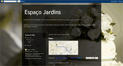 Desktop Screenshot of espacojardins.blogspot.com