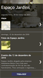 Mobile Screenshot of espacojardins.blogspot.com