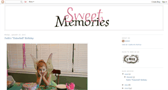 Desktop Screenshot of ddsweetmemories.blogspot.com